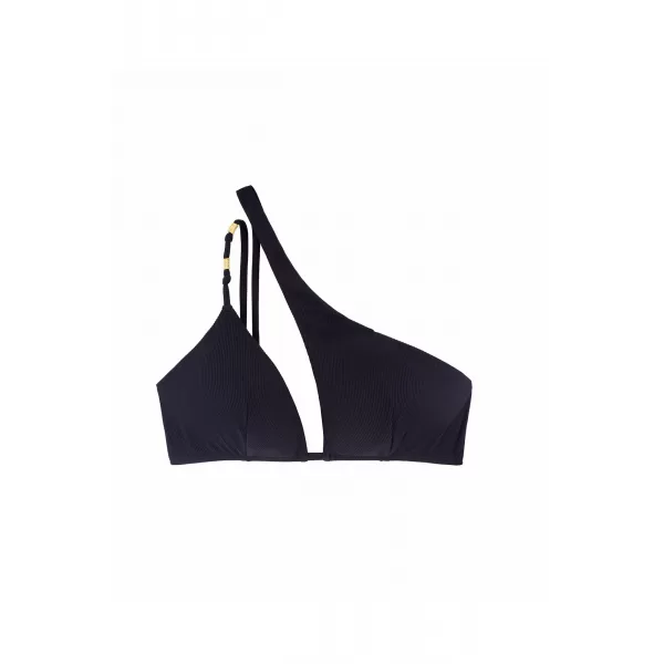 Dorina Bikini Μαύρο Τριγωνάκι Μπουστάκι με Χρυσό Charm Ασύμμετρο D001773MI010-BK0001 Ibadan Dorina Bikini Μαύρο Τριγωνάκι Μπουστάκι με Χρυσό Charm Ασύμμετρο D001773MI010-BK0001 Ibadan