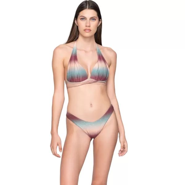 Luna Lurex Ψηλό Μπικίνι Σλίπ High Leg Ombre 94065 Luna Lurex Ψηλό Μπικίνι Σλίπ High Leg Ombre 94065