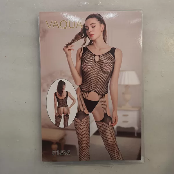 Body Stocking Γυναικείο Σέξυ Ολοσωμο Μαύρο 81333