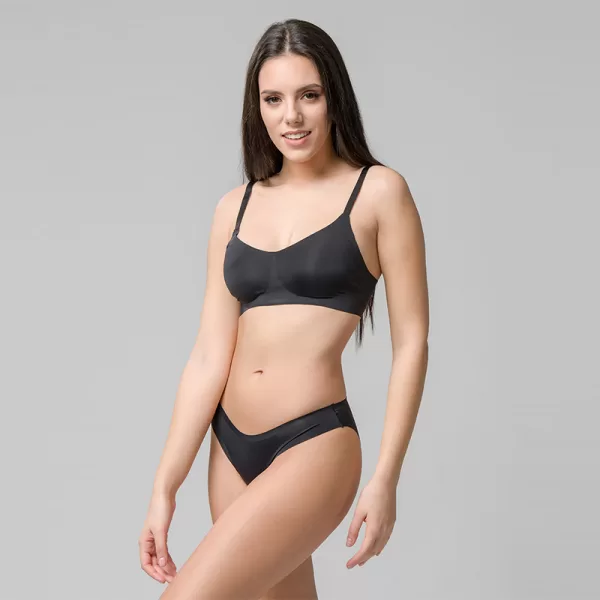 Luna Γυναικείο Μπουστάκι Χωρίς Μπανέλα Μαύρο Every.wear 15100 Wireless Bralette Luna Γυναικείο Μπουστάκι Χωρίς Μπανέλα Μαύρο Every.wear 15100 Wireless Bralette