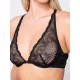 Luna Γυναικείο Μαύρο Σουτιέν sexy Bralette με μπανέλα ιδιαίτερο κούμπωμα μπροστά & δαντέλα πολυτελείας Collection Συλλογή 16501 Luna Γυναικείο Μαύρο Σουτιέν sexy Bralette με μπανέλα ιδιαίτερο κούμπωμα μπροστά & δαντέλα πολυτελείας Collection Συλλογή 16501