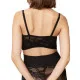 Triumph Γυναικείο Bralette Μαύρο Δαντελένιο 10214500-0004 Smart Deco Bustier