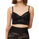 Triumph Γυναικείο Bralette Μαύρο Δαντελένιο 10214500-0004 Smart Deco Bustier