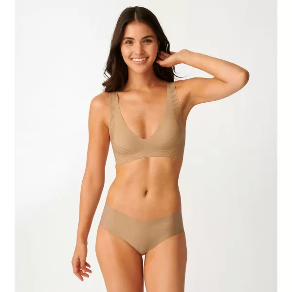 Sloggi ZERO Feel Invisible Bralette Γυναικείο Αθλητικό Μπουστάκι Μπεζ 10211262 OOSH/SH Sloggi ZERO Feel Invisible Bralette Γυναικείο Αθλητικό Μπουστάκι Μπεζ 10211262 OOSH/SH
