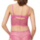 Triumph Γυναικείο Bralette με Λουλούδια Ρόζ Δαντέλα 10214454-00YK Amourette Charm Summer Bustier
