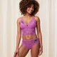 Triumph Γυναικείο Bralette με Λουλούδια Ρόζ Δαντέλα 10214454-00YK Amourette Charm Summer Bustier
