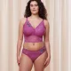 Triumph Γυναικείο Bralette με Λουλούδια Ρόζ Δαντέλα 10214454-00YK Amourette Charm Summer Bustier