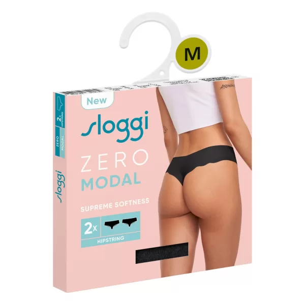 Sloggi Γυναικεία String Χωρίς Ραφές Σετ 2τεμ Μαύρο 10214693.0004 Ζero Modal Invisible Sloggi Γυναικεία String Χωρίς Ραφές Σετ 2τεμ Μαύρο 10214693.0004 Ζero Modal Invisible