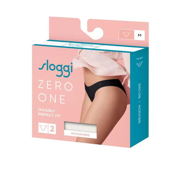 Sloggi Λευκό Σλιπ Χωρίς Ραφές Πακέτο 2 τεμ. ZERO One Perfect Fit 10207420 Sloggi Λευκό Σλιπ Χωρίς Ραφές Πακέτο 2 τεμ. ZERO One Perfect Fit 10207420
