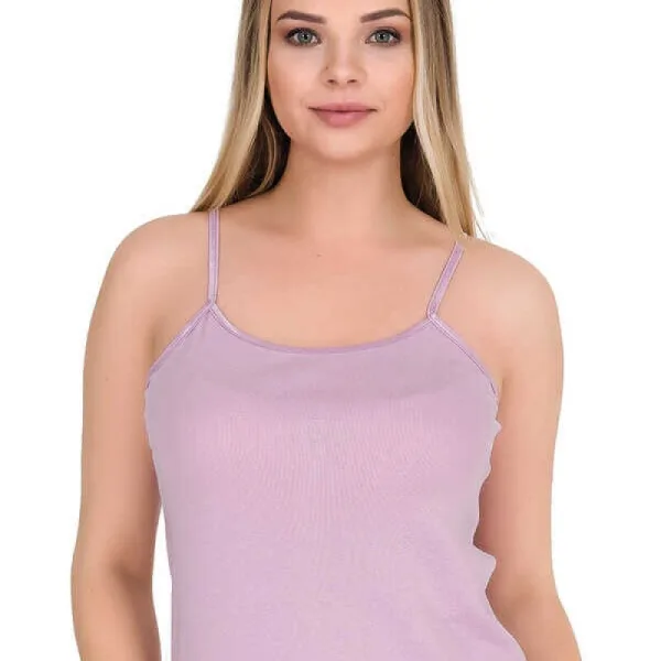 Berrak Γυναικείο Φανελάκι Βαμβακερό 100% με Τιραντάκι Λιλά 2016