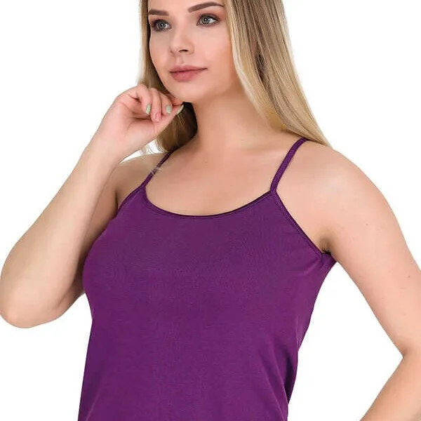 Berrak Γυναικείο Φανελάκι Βαμβακερό 100% με Τιραντάκι Λιλά 2016