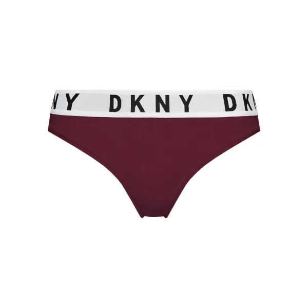DKNY Βαμβακερό Στρίνγκ  μπορντώ  DK4529-I224Y bordeaux  Boyfriend Cozy Thong