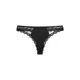 Dorina Hasina slip thong string σατέ μαύρο string με δαντελένιες λεπτομέρειες FXTH0011LA190-BK0001