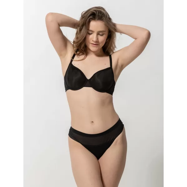 Luna Lust Γυναικείο Sexy String Σλιπ Τούλι Μαύρο 24094 Luna Lust Γυναικείο Sexy String Σλιπ Τούλι Μαύρο 24094