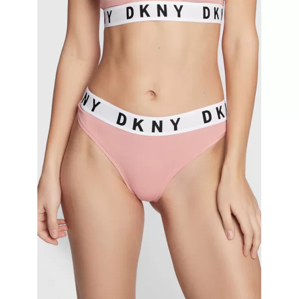 DKNY Βαμβακερό Στρίνγκ Ρόζ DK4529-I290Y Boyfriend Cozy Thong