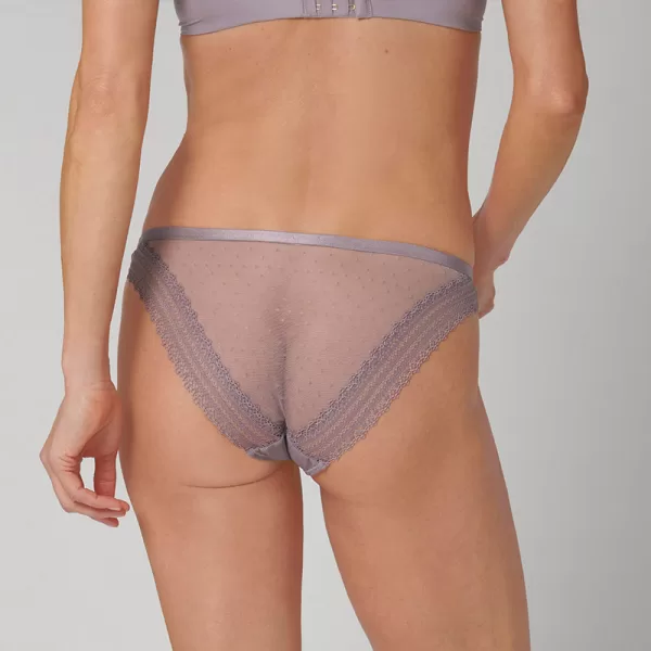 Triumph Tempting Tulle Tai Γυναικείο sexy δαντελένιο Σλιπ Λιλά 10205465-6846 Triumph Tempting Tulle Tai Γυναικείο sexy δαντελένιο Σλιπ Λιλά 10205465-6846