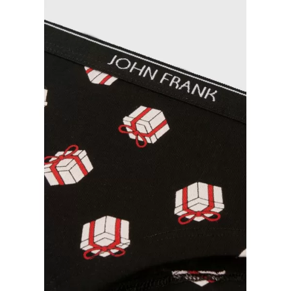 John Frank Γυναικείο Χριστουγεννιάτικο εσώρουχο μεσα σε Φανταστικό κουτάκι Hipster Δωράκι Μαύρο WJFD-H23-CHGIFT John Frank Γυναικείο Χριστουγεννιάτικο εσώρουχο μεσα σε Φανταστικό κουτάκι Hipster Δωράκι Μαύρο WJFD-H23-CHGIFT