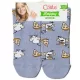 Conte Happy Socks Γυναικείες Μοντέρνες Βαμβακερές Κάλτσες με σχέδια Ποντικάκια Γκρί 18C-227C Conte Happy Socks Γυναικείες Μοντέρνες Βαμβακερές Κάλτσες με σχέδια Ποντικάκια Γκρί 18C-227C