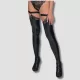 Milena by Paris Stockings Faux Leather Κάλτσες απο Δερματίνη Μαύρο 005320 Milena by Paris Stockings Faux Leather Κάλτσες απο Δερματίνη Μαύρο 005320