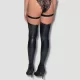 Milena by Paris Stockings Faux Leather Κάλτσες απο Δερματίνη Μαύρο 005320 Milena by Paris Stockings Faux Leather Κάλτσες απο Δερματίνη Μαύρο 005320