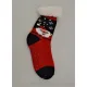 Sweet Home Socks Χριστουγεννιάτικο Δώρο Κάλτσες Santa-Claus +Κουτί Κόκκινο 8933