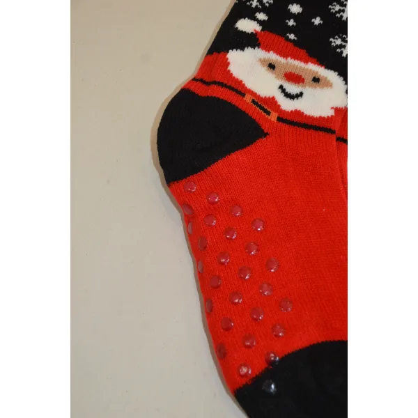 Sweet Home Socks Χριστουγεννιάτικο Δώρο Κάλτσες Santa-Claus +Κουτί Κόκκινο 8933
