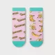 Conte Happy Socks Γυναικείες Βαμβακερές Κάλτσες με σχέδια Μπανάνα Banana Ροζ 18C-227C Conte Happy Socks Γυναικείες Βαμβακερές Κάλτσες με σχέδια Μπανάνα Banana Ροζ 18C-227C
