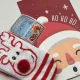 Conte Women's Socks New Year Χριστουγεννιάτικες Κάλτσες Τάρανδος κόκκινο λευκό 36-39 19C-71C