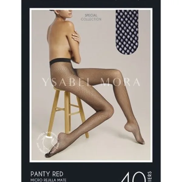 Ysabel Mora Special Panty Fishnet Γυναικείο Διχτυωτό Καλσόν 40 DEN Μαύρο 16810