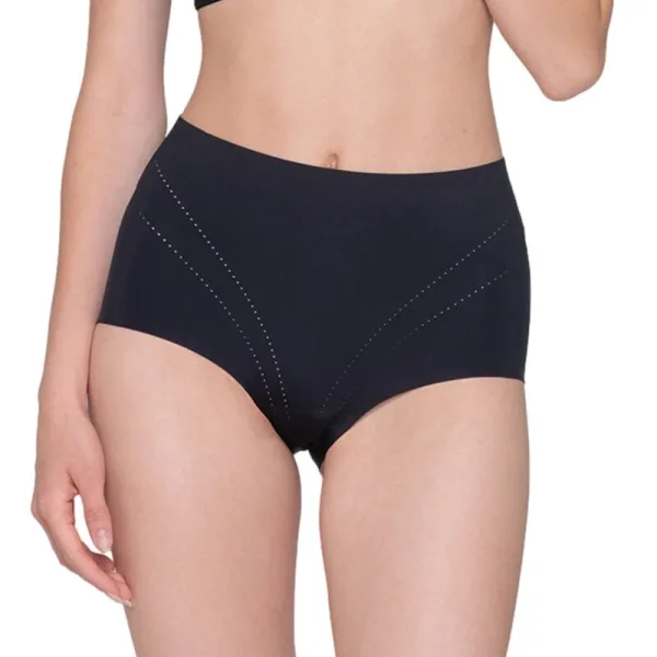 Luna Γυναικείο Μαύρο Λαστέξ Σύσφιξης Shaper Boxer 25124