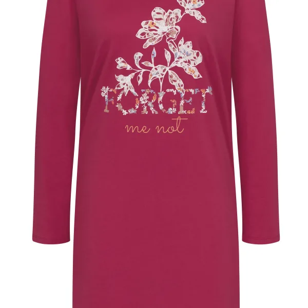 Triumph Nightdresses NDK 02 LSL X Νυχτικό Μακρυμάνικο Φούξια 10209560-1801