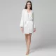 Luna Prestige Robe Γυναικεία Σατέν Ρόμπα Ιβουάρ 80202 Luna Prestige Robe Γυναικεία Σατέν Ρόμπα Ιβουάρ 80202