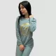 Fames Homewear Γυναικείο Πλεκτό Ριμπ Σετ Βαμβακερό Πράσινο 7155