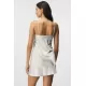 DKaren Karen Nightdress Γυναικείο Σατέν Λευκό Νυχτικό KAREN DKaren Karen Nightdress Γυναικείο Σατέν Λευκό Νυχτικό KAREN