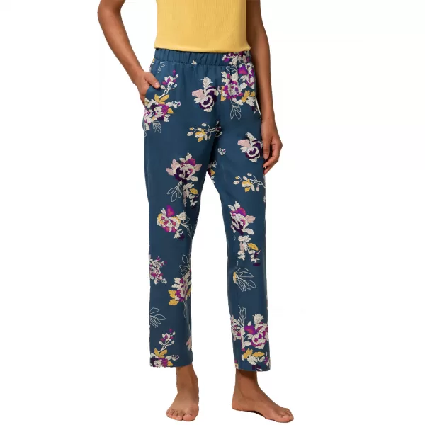 Triumph Mix & Match Tapered Trousers Flannel Γυναικείο  Βαμβακερό Παντελόνι Πιτζάμας Εμπριμέ 10209595-0032