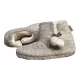 Γυναικείες Παντόφλες Μίνι Μποτάκι Booties με Άνοιγμα και Φιογκάκι Σατέν