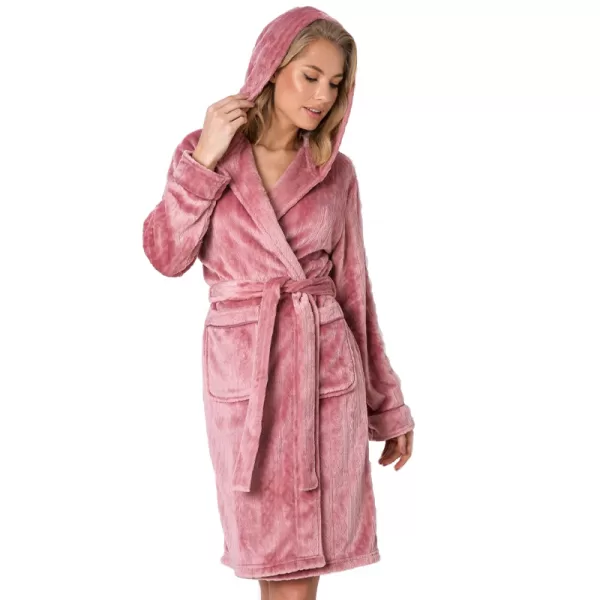 Aruelle Becca Bathrobe Γυναικεία Ρόμπα Ροζ Angelina