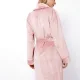 Aruelle Γυναικεία Ζεστή Ρόμπα Απαλή Fleece Πολυτελείας Rose  Ροζ Eva Bathrobe 39.01.23.875