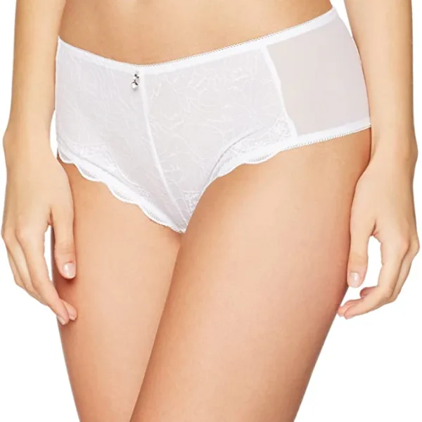 Cybele Hipster Σλιπ  με Δαντέλα Μπέζ 11401