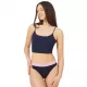 Cottonhill Γυναικείο Βαμβακερό Στρίνγκ String μe λάστιχο Μπλέ με Ροζ CH0622 Cottonhill Γυναικείο Βαμβακερό Στρίνγκ String μe λάστιχο Μπλέ με Ροζ CH0622