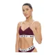 DKNY Wirefree Push Up Bra Αθλητικό Σουτιέν Χωρίς Μπανέλα με Ενίσχυση μπορντώ  DK4518-I224Y