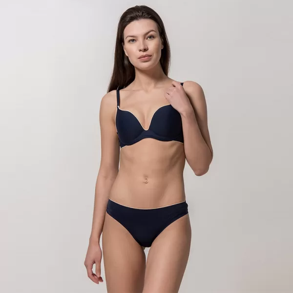 Luna Miracle One Wireless Push -Up Σουτιέν Χωρίς Μπανέλα Μαύρο 1808