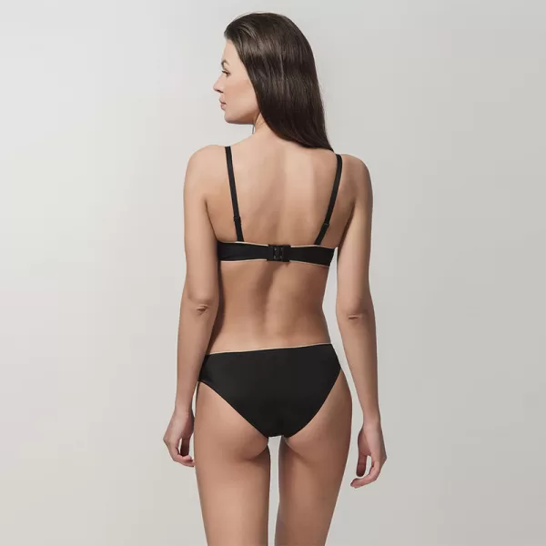 Luna Miracle One Wireless Push -Up Σουτιέν Χωρίς Μπανέλα Μαύρο 1808