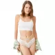 Cottonhill Γυναικείο Sexy εσώρουχο με Brazil κόψιμο πίσω όλο δαντέλα και γύρω στρας - διαμαντάκια Λευκό CH6089 Cottonhill Γυναικείο Sexy εσώρουχο με Brazil κόψιμο πίσω όλο δαντέλα και γύρω στρας - διαμαντάκια Λευκό CH6089