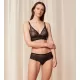 Triumph Γυναικείο Bralette Σουτιέν Μαύρο αμπάνελο με υπέροχη Δαντέλα Bright Spotlight P 10216463 0004.04