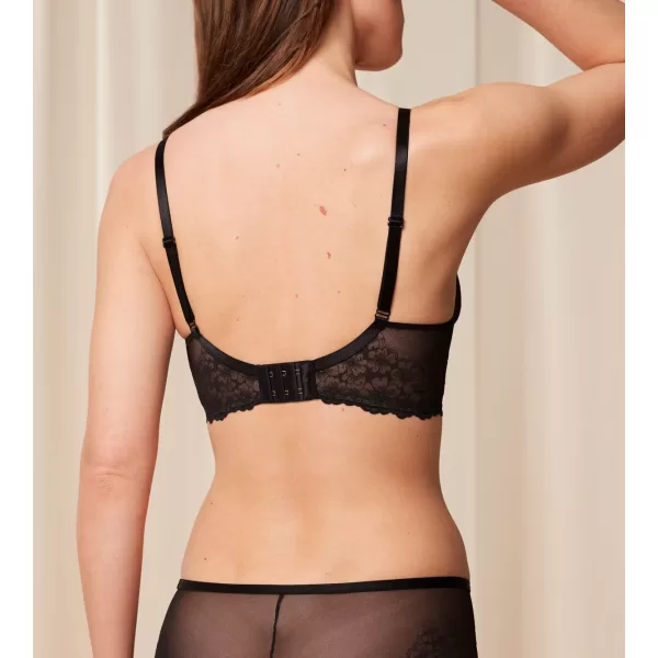 Triumph Γυναικείο Bralette Σουτιέν Μαύρο αμπάνελο με υπέροχη Δαντέλα Bright Spotlight P 10216463 0004.04 Triumph Γυναικείο Bralette Σουτιέν Μαύρο αμπάνελο με υπέροχη Δαντέλα Bright Spotlight P 10216463 0004.04