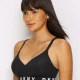 DKNY Wirefree Push Up Bra Αθλητικό Σουτιέν Χωρίς Μπανέλα με Ενίσχυση Μαύρο DK4518/Y3T