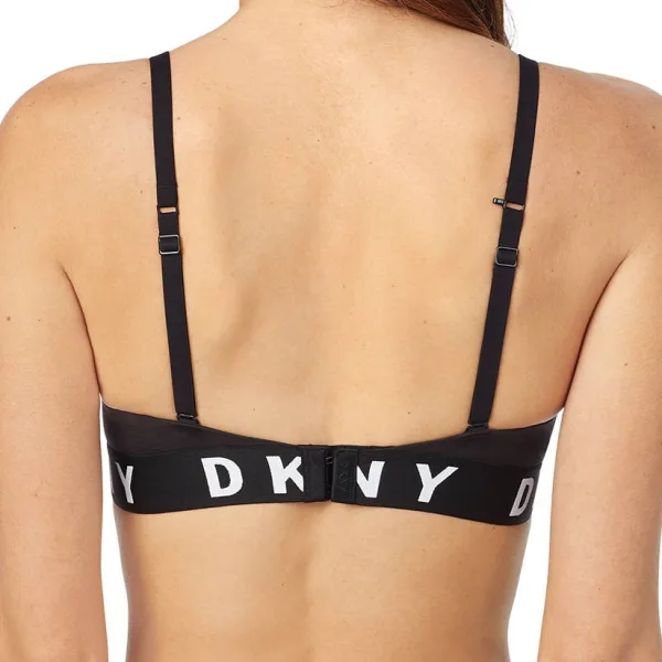 DKNY Wirefree Push Up Bra Αθλητικό Σουτιέν Χωρίς Μπανέλα με Ενίσχυση Μαύρο DK4518/Y3T