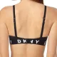 DKNY Wirefree Push Up Bra Αθλητικό Σουτιέν Χωρίς Μπανέλα με Ενίσχυση Μαύρο DK4518/Y3T