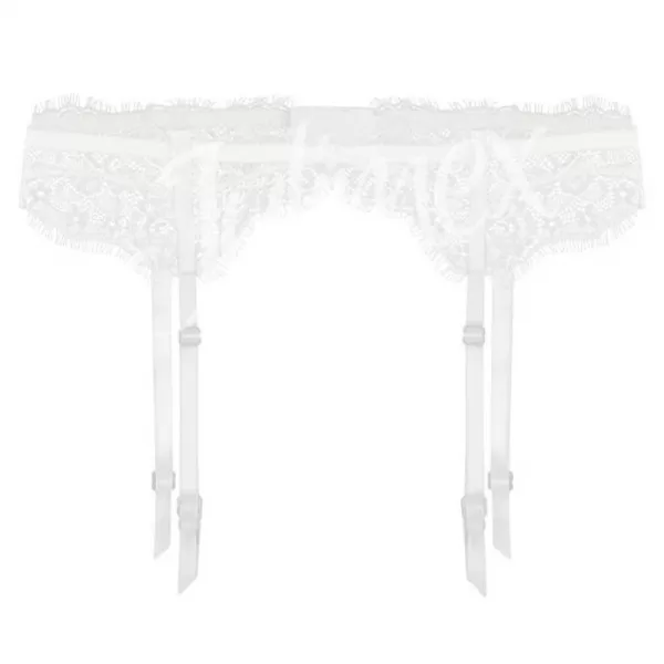 Julimex Garter Belt Ζαρτιέρες Λευκό FUCHSIA